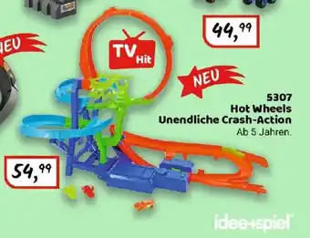 Idee+Spiel Hot Wheels 5307 Unendliche Crash-Action Angebot