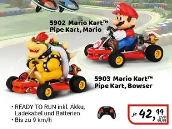 Idee+Spiel Carrera 5902 Mario Kart Pipe Kart, Mario o. 5903 Mario Kart Pipe Kart, Bowser Angebot