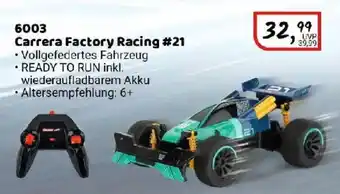 Idee+Spiel Carrera 6003 Factory Racing #21 Angebot