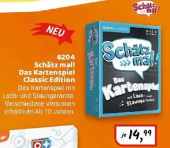 Idee+Spiel 6204 Schätz mal! Das Kartenspiel Classic Edition Angebot