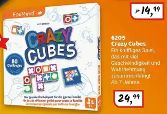 Idee+Spiel FoxMind 6205 Crazy Cubes Angebot