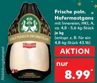 Kaufland Frische poln. Hafermastgans Angebot