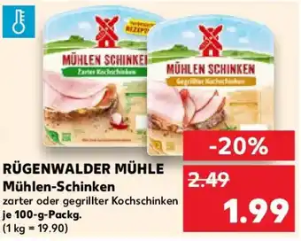 Kaufland RÜGENWALDER MÜHLE Mühlen-Schinken Angebot