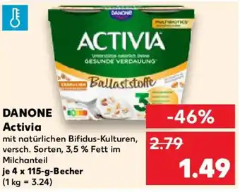Kaufland DANONE Activia Angebot