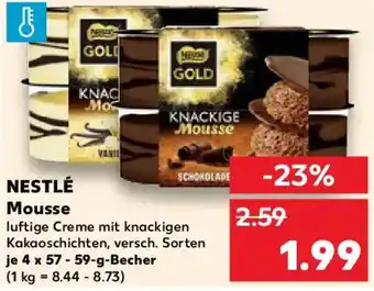 Kaufland NESTLÉ Mousse Angebot