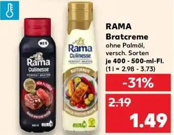 Kaufland RAMA Bratcreme Angebot
