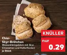 Kaufland Chia- Skyr-Brötchen Angebot