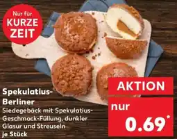 Kaufland Spekulatius- Berliner Angebot