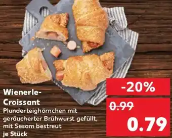 Kaufland Wienerle- Croissant Angebot