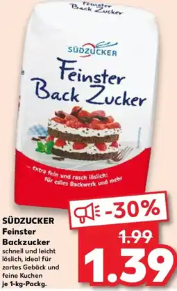 Kaufland SÜDZUCKER Feinster Backzucker Angebot