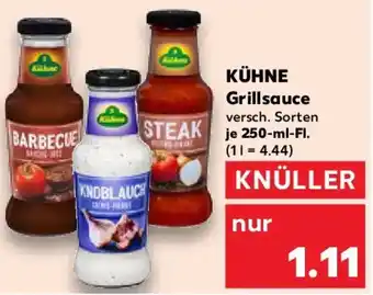 Kaufland KÜHNE Grillsauce Angebot