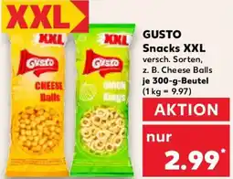 Kaufland GUSTO Snacks XXL Angebot