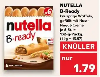 Kaufland NUTELLA B-Ready Angebot