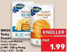 Kaufland WASA Tasty Snacks Angebot