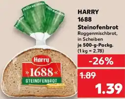 Kaufland HARRY 1688 Steinofenbrot Angebot