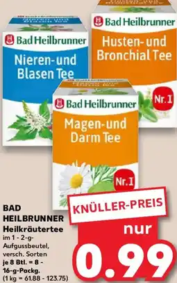 Kaufland BAD HEILBRUNNER Heilkräutertee Angebot