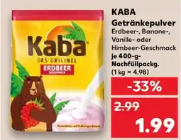 Kaufland KABA Getränkepulver Angebot