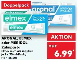 Kaufland ARONAL, ELMEX oder MERIDOL Zahnpasta Angebot