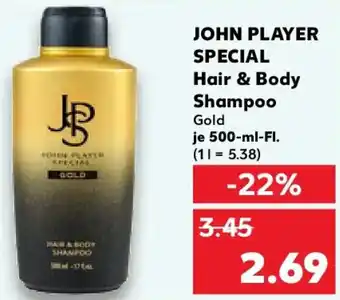 Kaufland JOHN PLAYER SPECIAL Hair & Body Shampoo Angebot