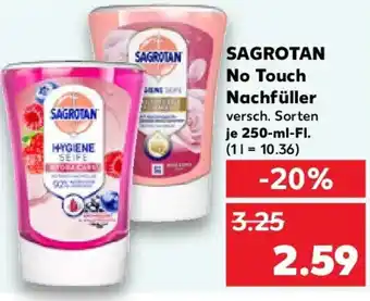 Kaufland SAGROTAN No Touch Nachfüller Angebot
