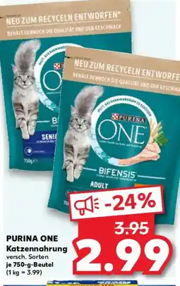 Kaufland PURINA ONE Katzennahrung Angebot