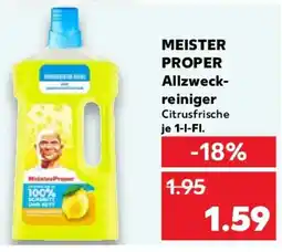 Kaufland MEISTER PROPER Allzweck- reiniger Angebot