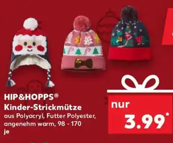 Kaufland HIP&HOPPS Kinder-Strickmütze Angebot