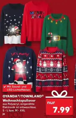 Kaufland OYANDA/TOWNLAND Weihnachtspullover Angebot