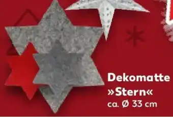 Kaufland Dekomatte Stern Angebot