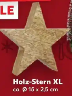 Kaufland Holz-Stern XL Angebot