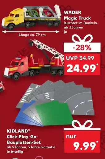 Kaufland KIDLAND Click-Play-Go- Bauplatten-Set Angebot