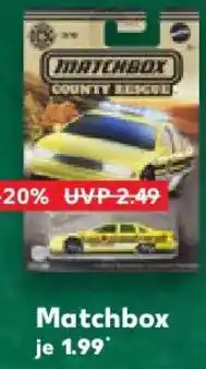 Kaufland MATTEL HOT WHEELS Matchbox Spielzeug Angebot