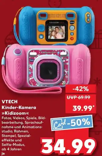 Kaufland VTECH Kinder-Kamera Kidizoom Angebot