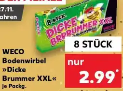 Kaufland WECO Bodenwirbel Dicke Brummer XXL Angebot