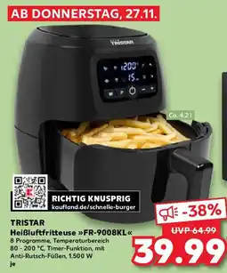 Kaufland TRISTAR Heißluftfritteuse FR-9008KL Angebot