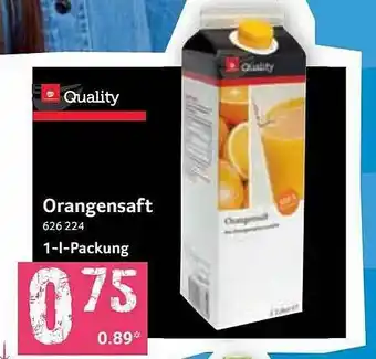 Selgros Quality Orangensaft Angebot