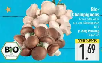 E-Center Bio- Champignons Angebot