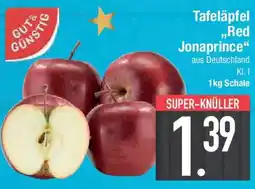 E-Center GUT&GUNSTIG Tafeläpfel ,,Red Jonaprince" Angebot