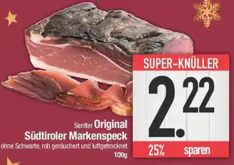 E-Center Senfter Original Südtiroler Markenspeck Angebot