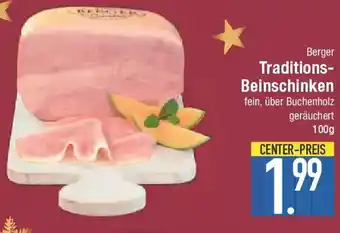 E-Center Berger Traditions- Beinschinken Angebot