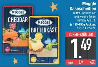 E-Center Meggle Käsescheiben Angebot