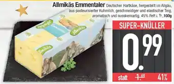 E-Center Allmikäs Emmentaler Deutscher Hartkäse Angebot