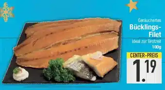 E-Center Geräuchertes Bücklings- Filet Angebot