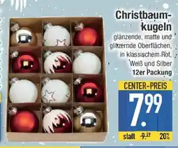 E-Center Christbaum- kugeln Angebot