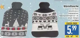 E-Center Wärmflasche Angebot