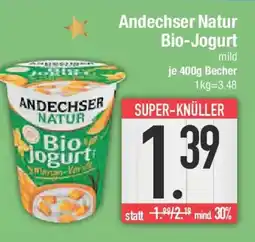 E-Center Andechser Natur Bio-Jogurt Angebot