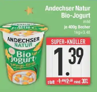 E-Center Andechser Natur Bio-Jogurt Angebot