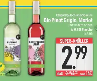 E-Center Bio Pinot Grigio, Merlot Angebot