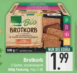 E-Center EDEKA Bio Brotkorb Angebot