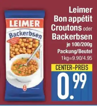 E-Center Leimer Bon appétit Croutons oder Backerbsen Angebot